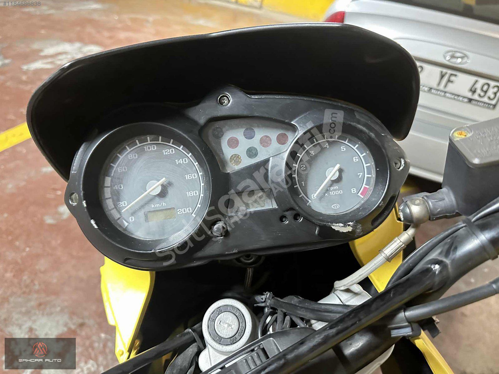 BMW F650 GS 26 BN km de EMSALSİZ TEMİZLİKTE