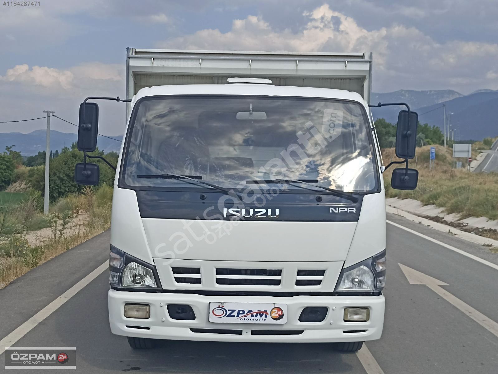 ÖZPAM 2.ELDEN 2009 ISUZU NPR AÇIK AHŞAP KASA KAMYON