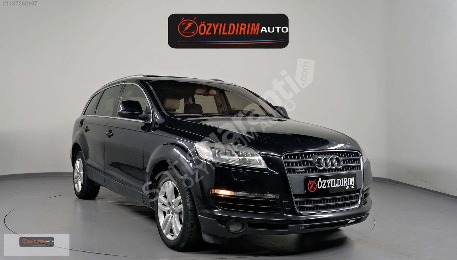 ÖZYILDIRIM'DAN 2009 Q7 3.0 QUATTRO CAM TVN&DERİ DÖŞEME&FULL+FULL