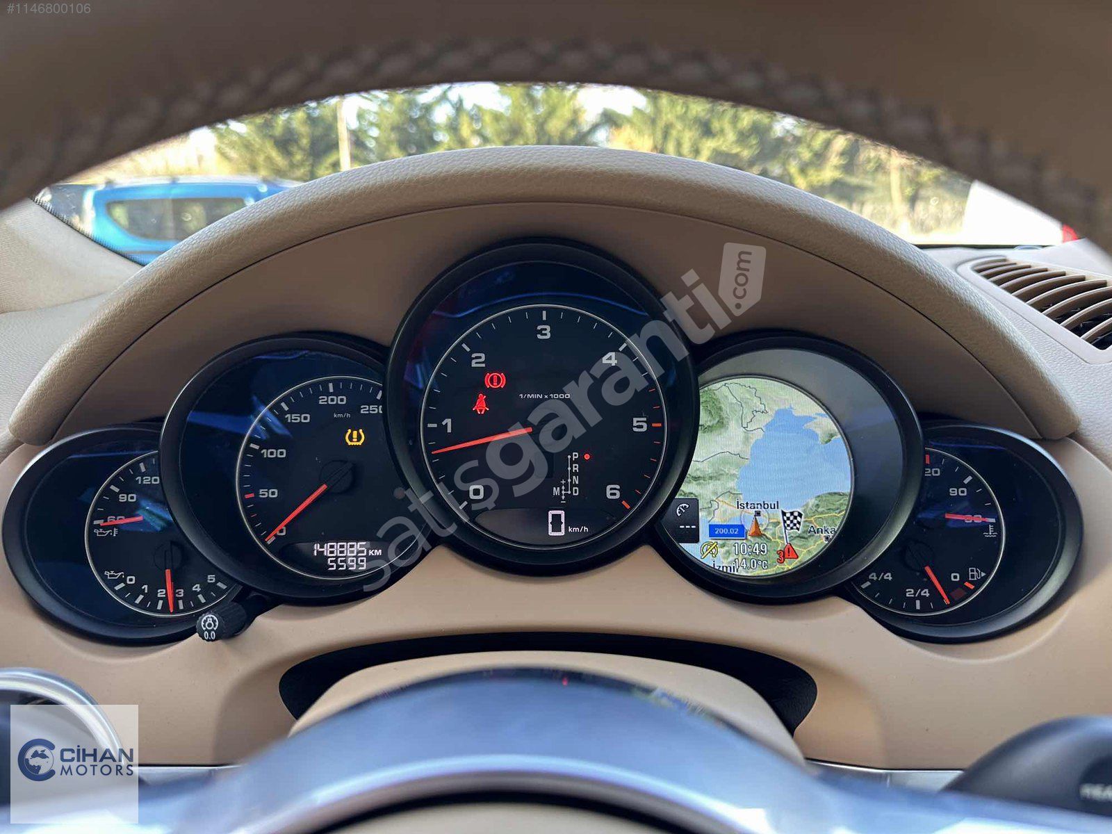 CİHAN MOTORS 2017 Porshe Cayenne 3.0 D Tiptronic Hatasız