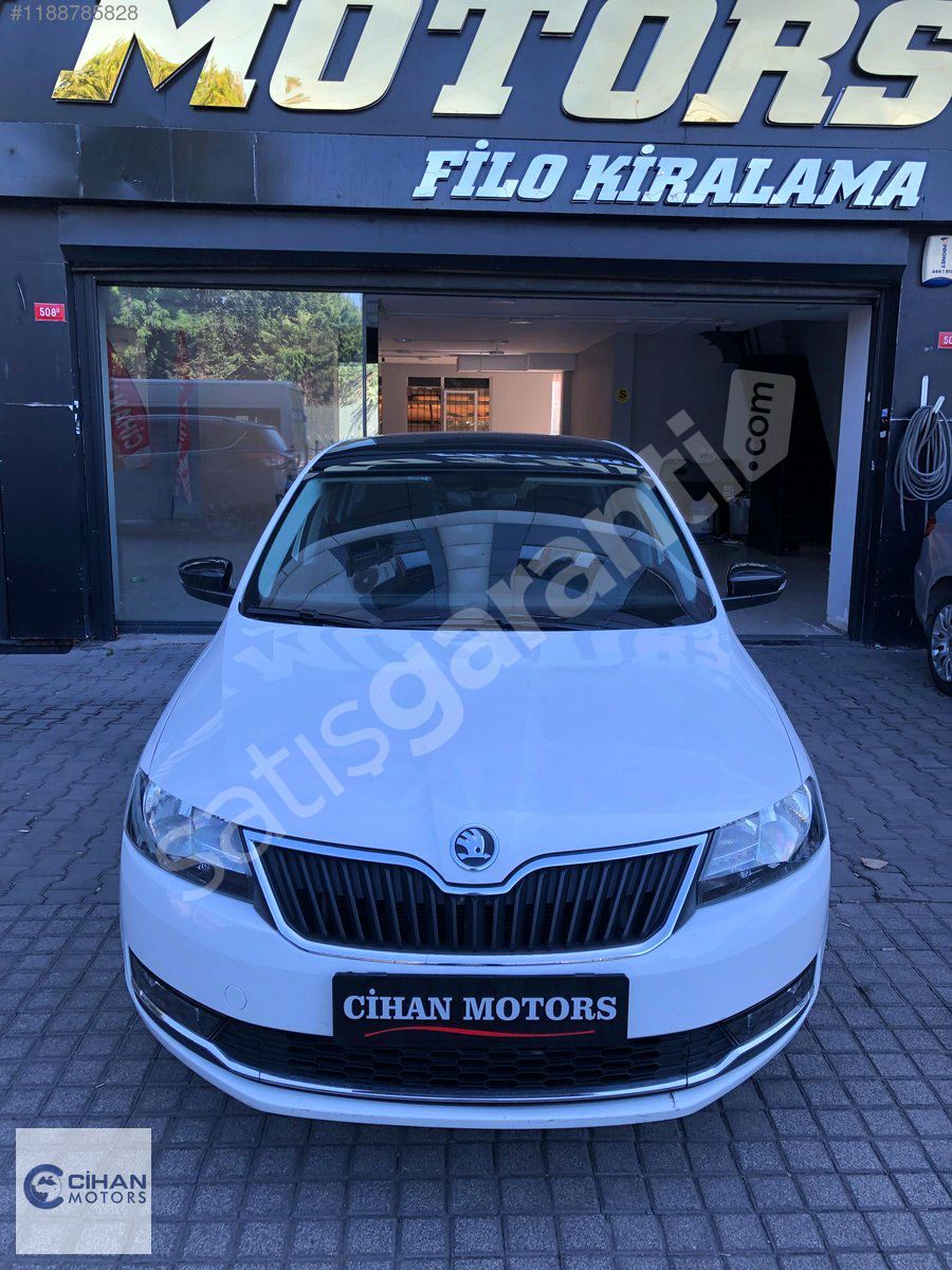 CİHAN MOTORS 2017 MODEL SKODA RAPİD 1.4 TDI HATASIZ !