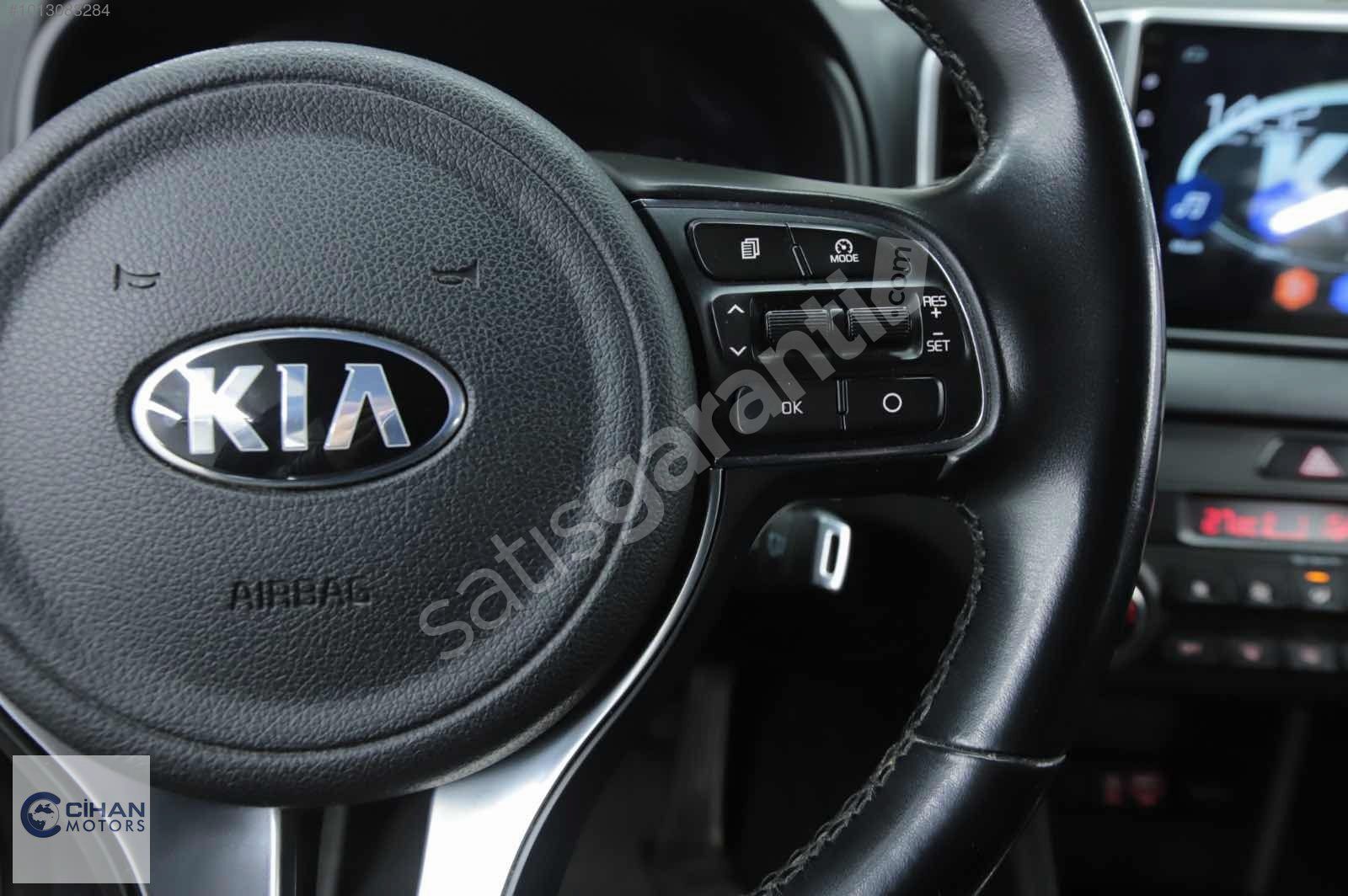 CİHAN MOTORS 2017 Sportage 1.6 GDI Hatasız Boyasız Tramersız