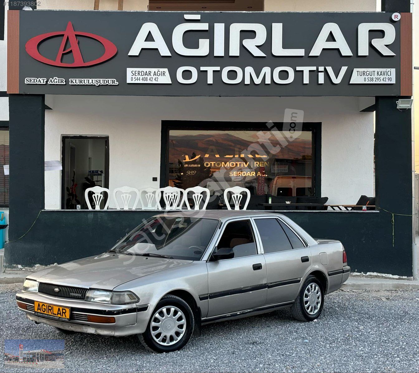 AĞIRLAR OTOMOTİV TOYOTA CORONA 2.0 XL KLİMLI MASRFSIZ YENİ VİZE