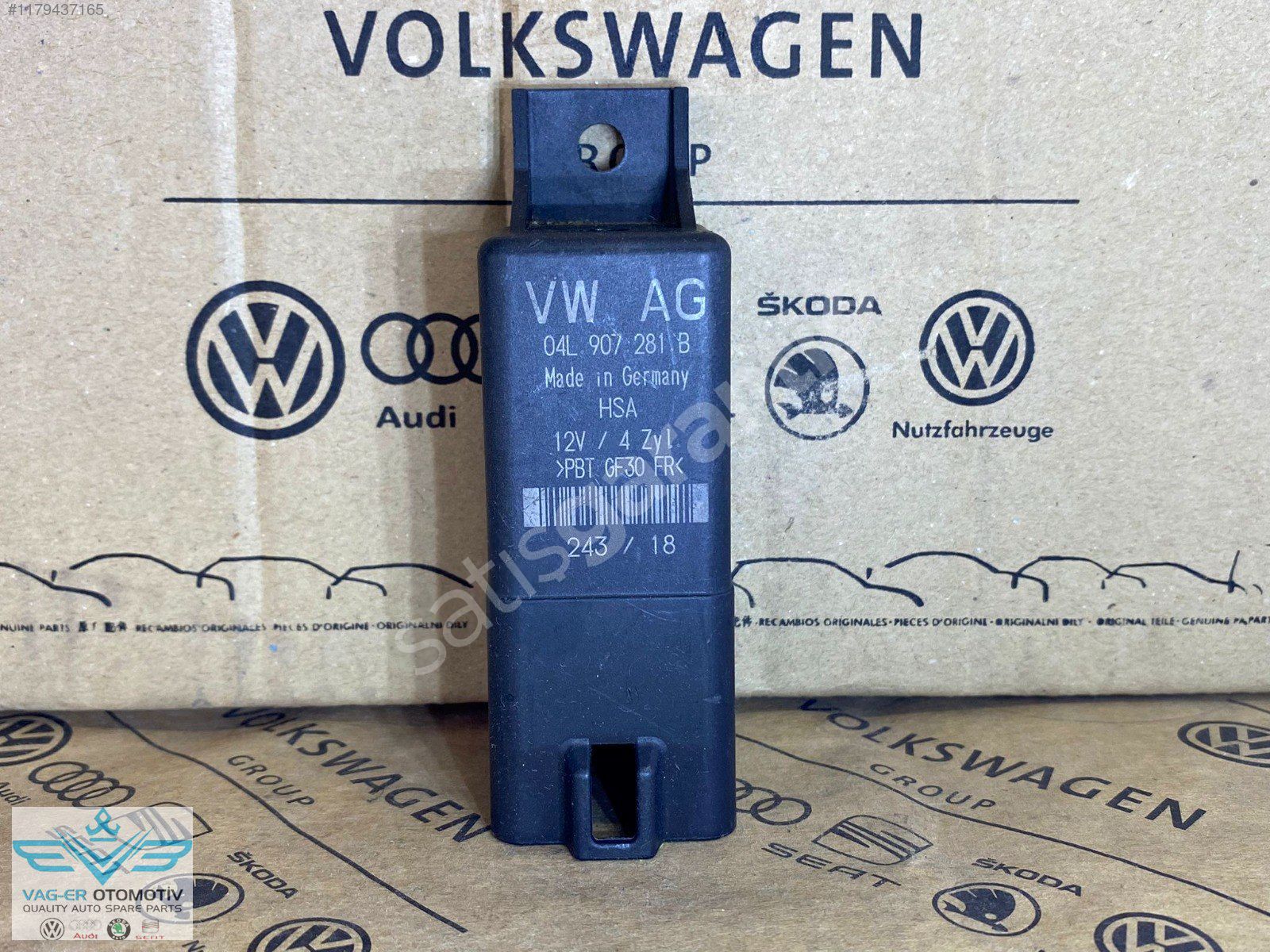 VOLKSWAGEN 3.GÖZ KIZDIRMA BUJİSİ ROLESİ 04L907281B / ORİJİNAL