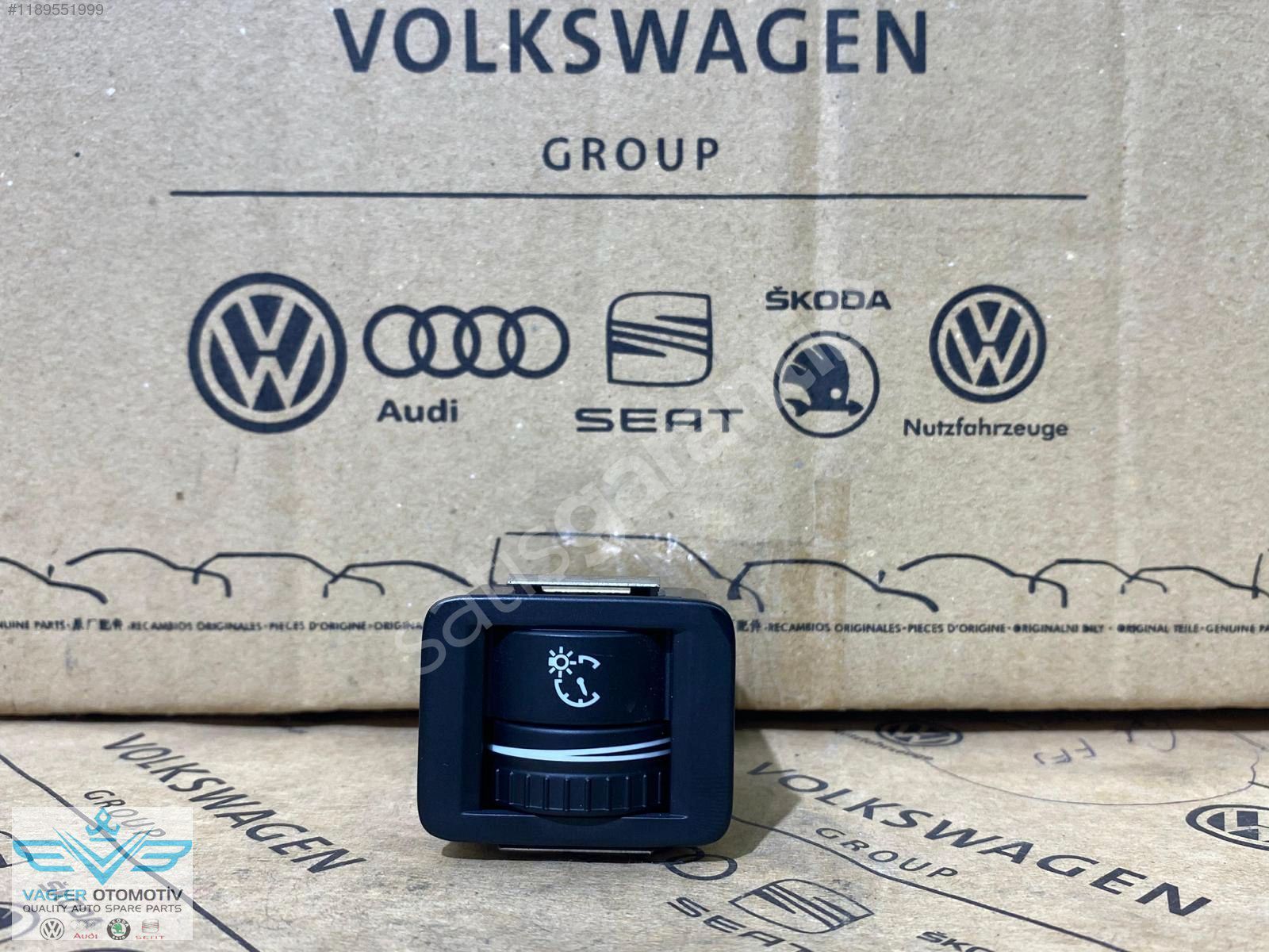 VW PASSAT B6 2006-2011 GÖSTERGE PANELİ AYDINLATMA DÜĞMESİ
