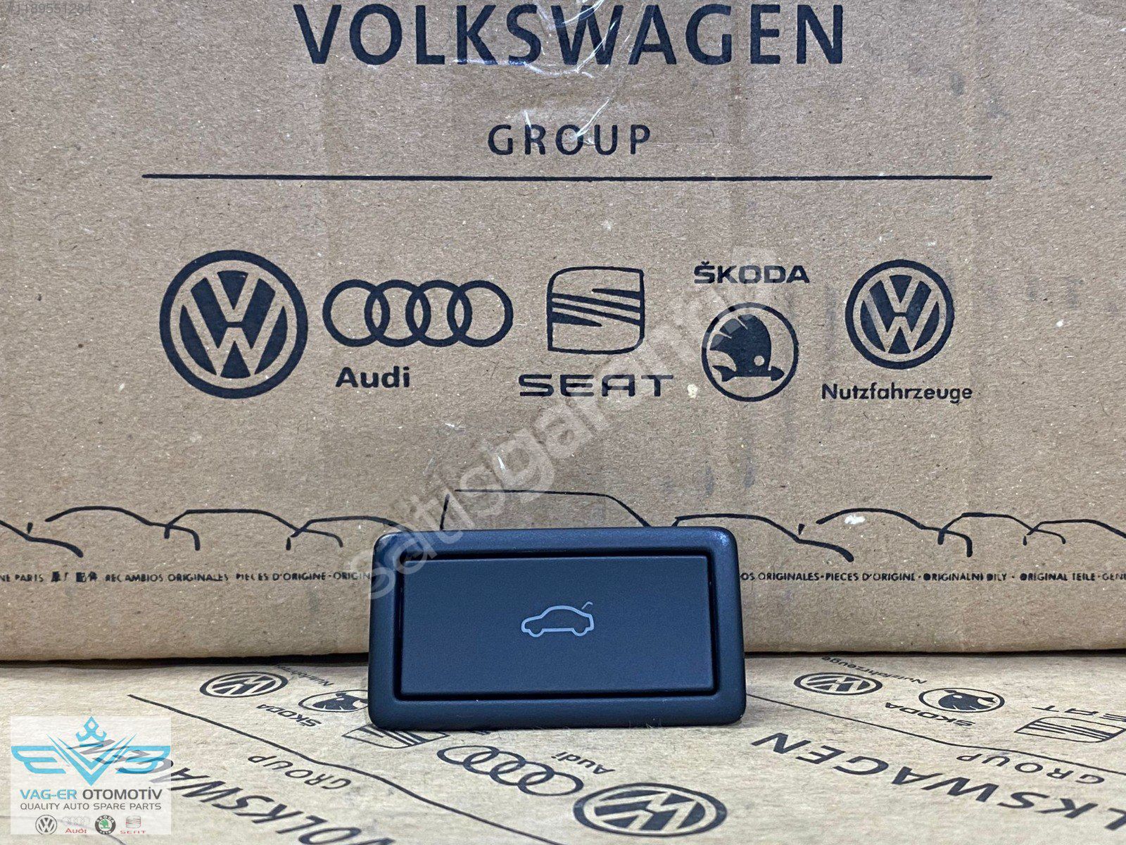 TOUAREG 2018-2024 ELEKTRİKLİ BAGAJ AÇMA DÜĞMESİ TUŞU TUŞ BUTON