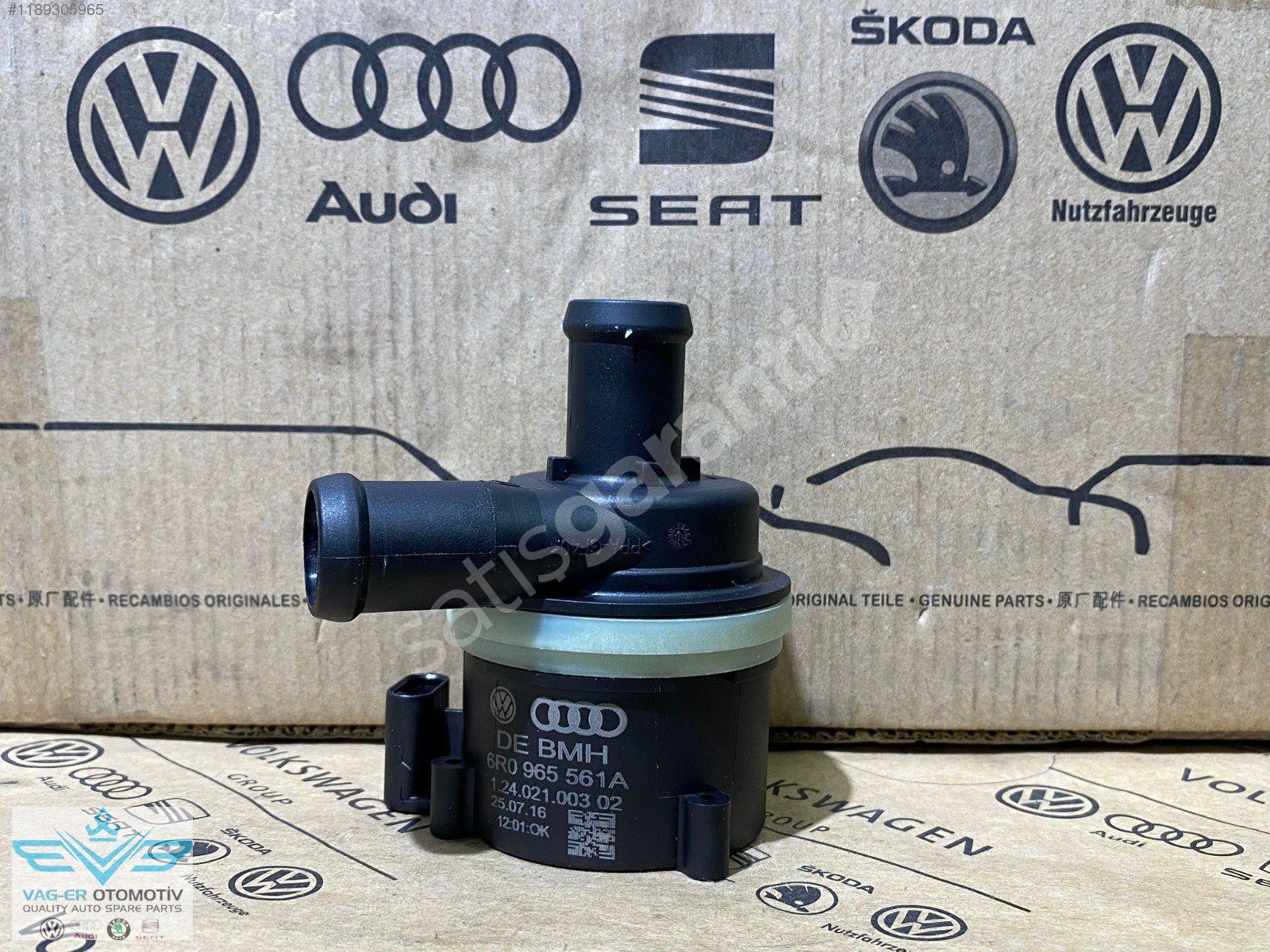 SKODA RAPİD 1.2 TDI İLAVE EK YARDIMCI SU POMPASI 6R0965561A