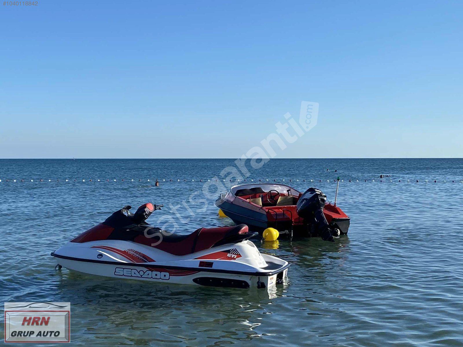 HRN AUTO 2010 MODEL JET SKİ SEA DOO 130 HP DENIZ CANAVARI