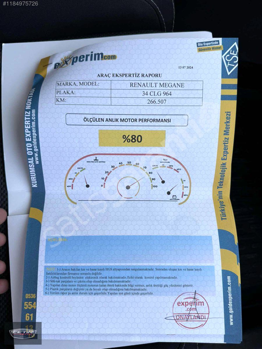 ÇETİN AUTO'DAN FULL BAKIMLI MEGANE TR NİN EN UYGUNU