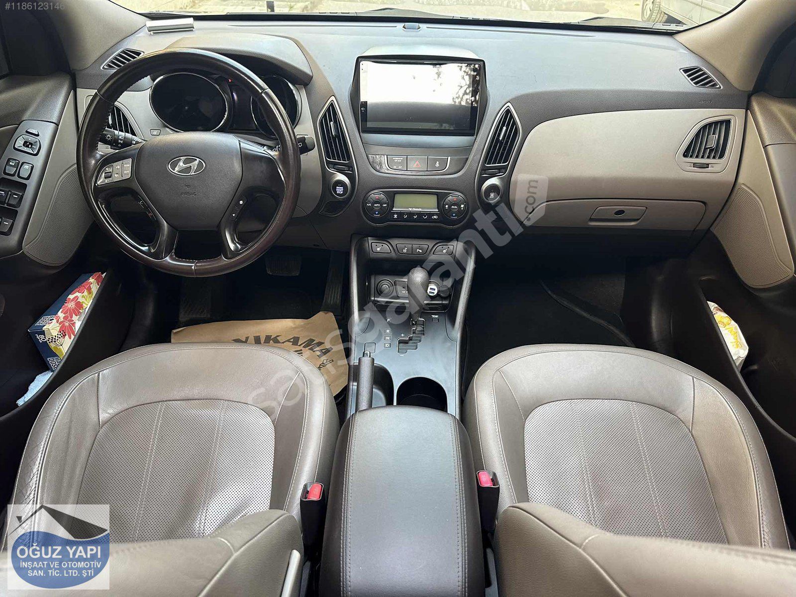 ORJİNAL 92.000 KM DE CAM TAVANLI OTOMATİK VİTES HYUNDAİ İ X 35
