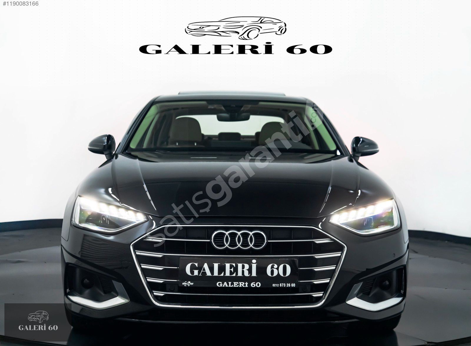 HATASIZ/BOYASIZ 2020 AUDİ A4 SEDAN 40TDI 15.000 KM SİYAH-İÇİ BEJ