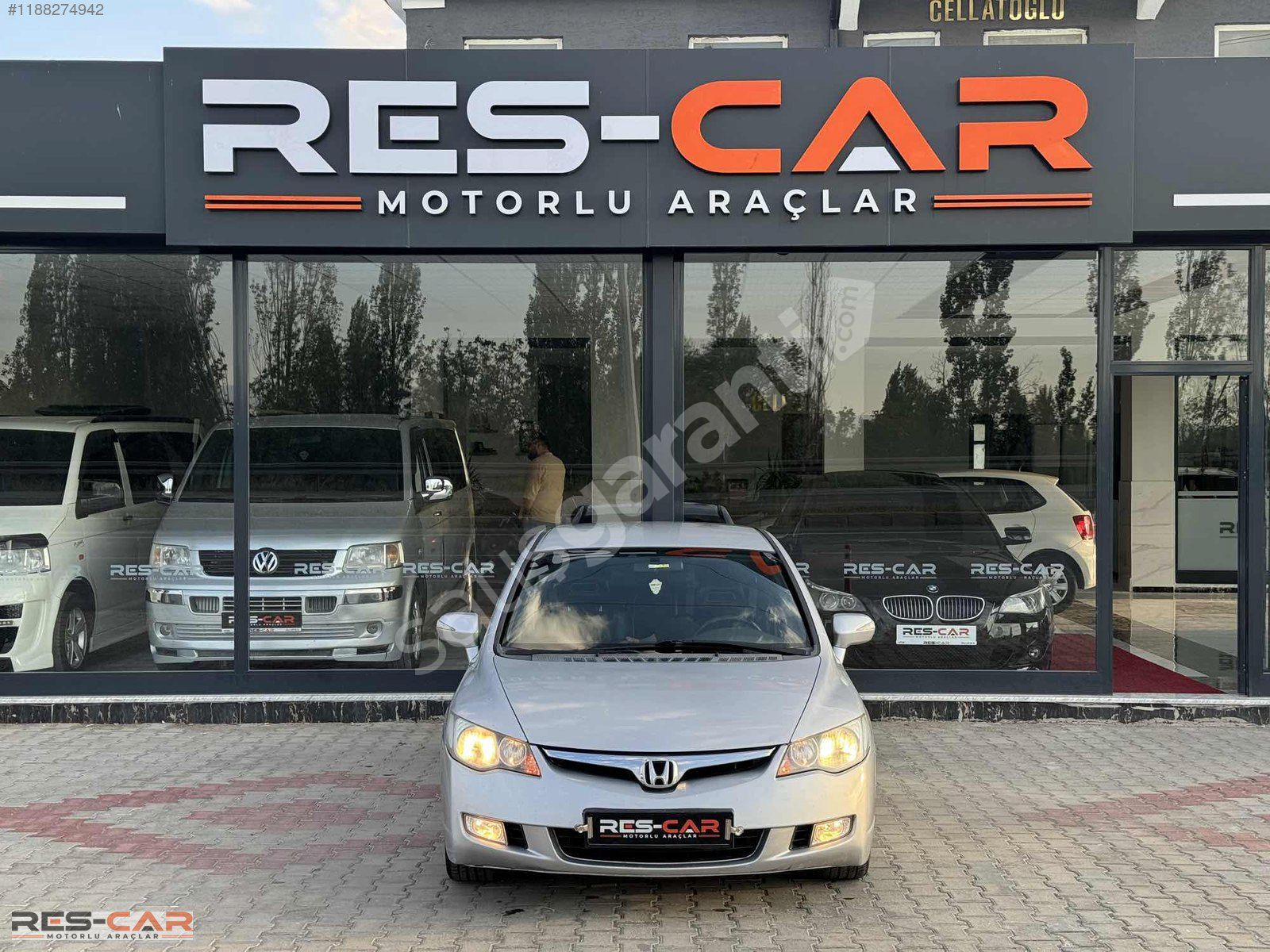 "RES-CAR"_2007 MODEL HONDA CİVİC 1.6 İ-VTEC PREMİUM OTOMATİK