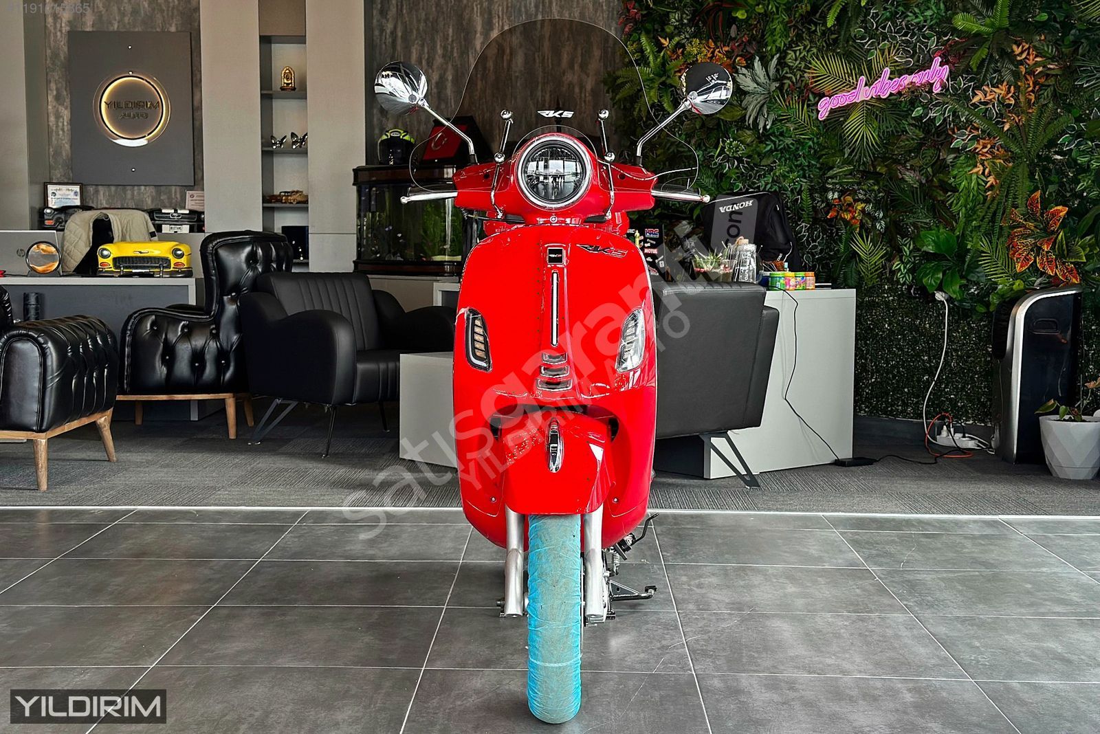 YILDIRIM'dan 2023 RKS Pride 125 cc Full Aksesuarlı Kırmızı