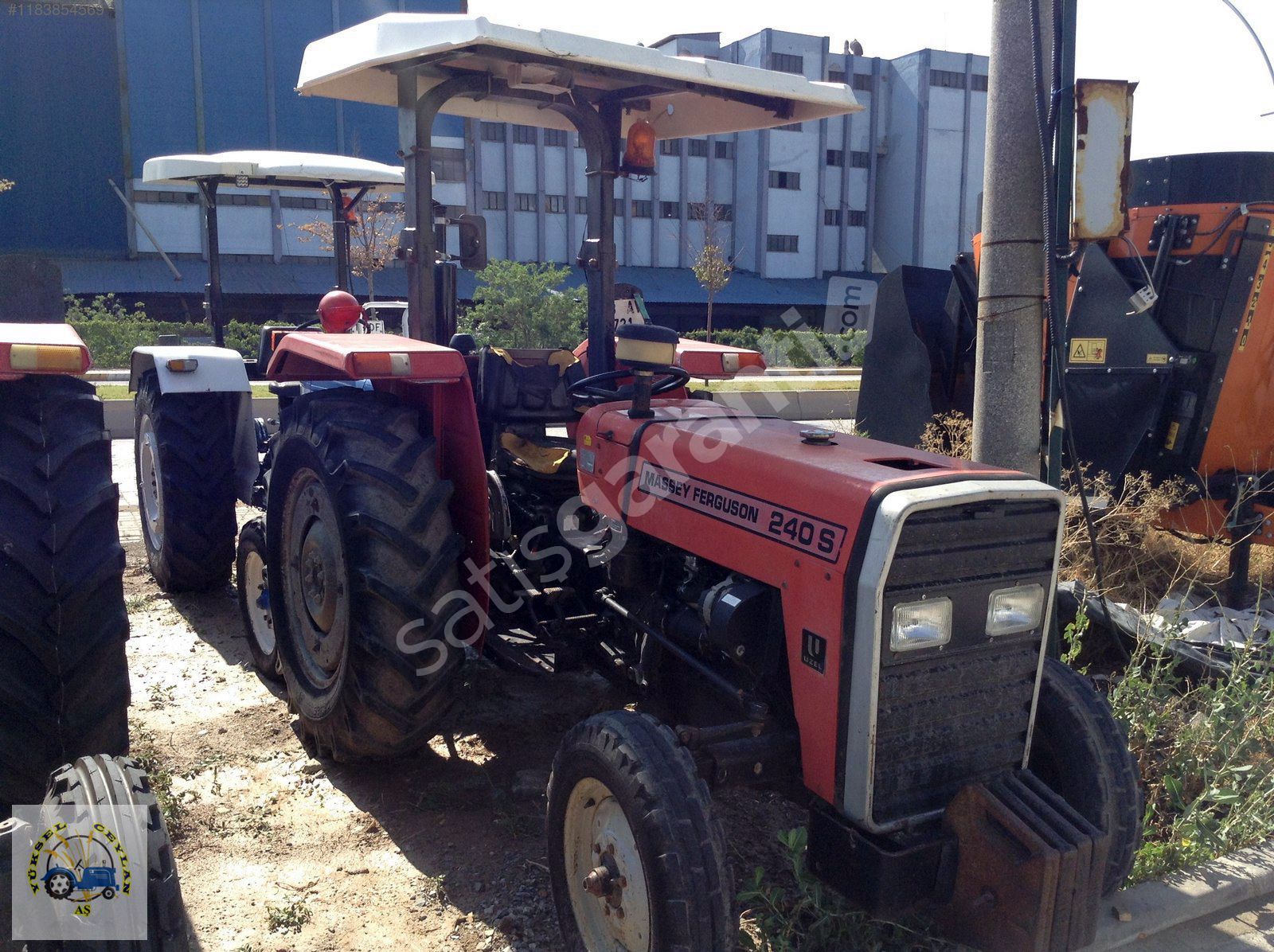 YÜKSEL CEYLAN A.Ş. DEN MASSEY FERGUSON 240 S 2001 MODEL