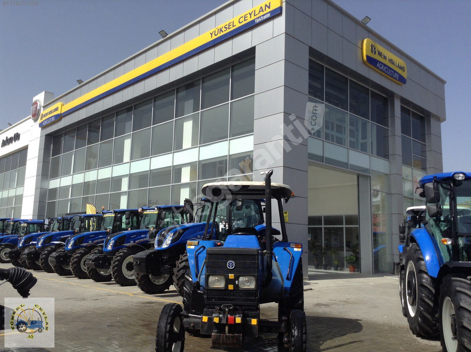 YÜKSEL CEYLAN A.Ş. DEN NEW HOLLAND 55-56 S 2 WD TENTELİ 2008 MDL