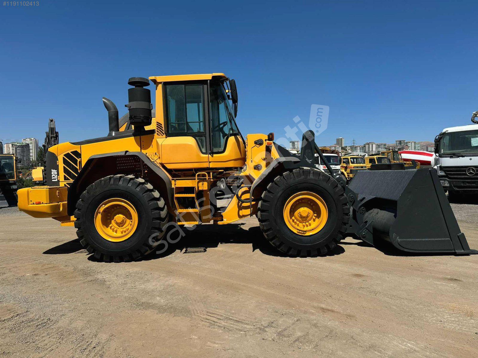 DUMANLAR***2013 VOLVO L 120 F LODER, DİREKT İŞE HAZIR