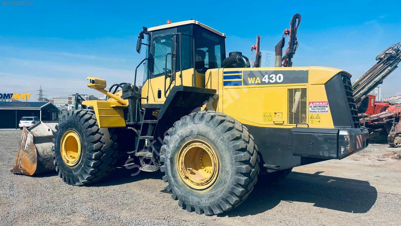 DUMANLAR***2004 KOMATSU 430-5 LODER, İŞE HAZIR