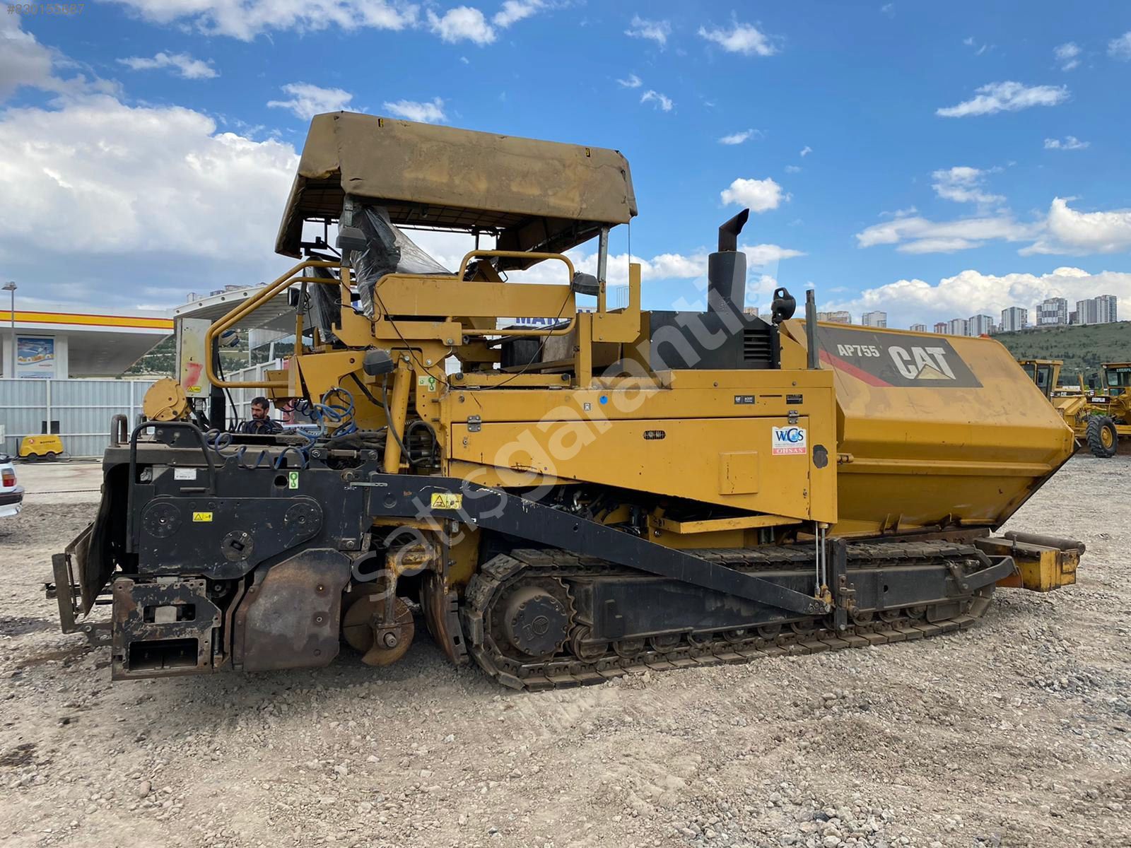 ***DUMANLAR***2009 CAT AP-755 FİNİŞER, 5.100 SAATTE,TEMİZ