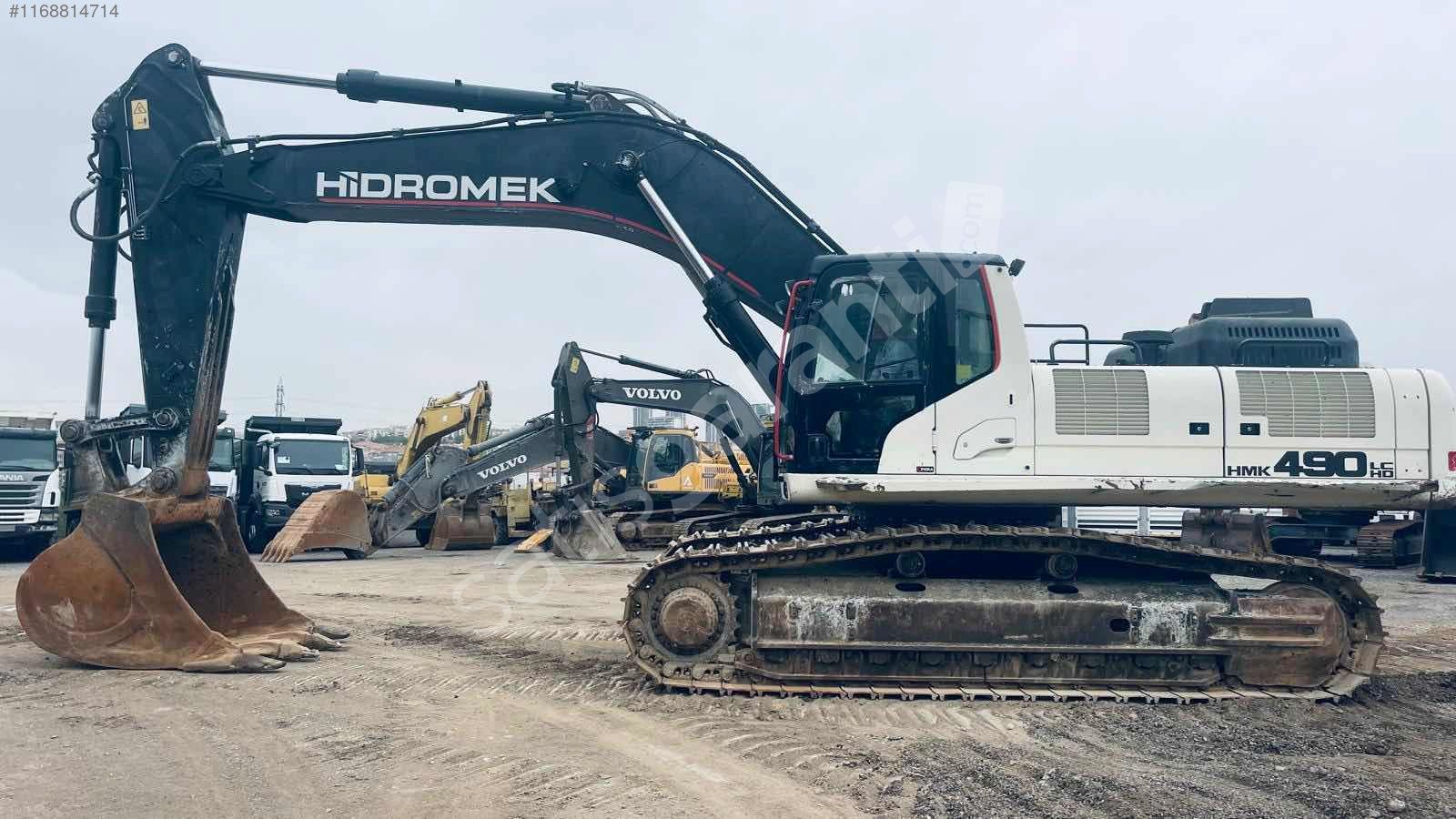 DUMANLAR***2016 HİDROMEK 490 EKSKAVATÖR