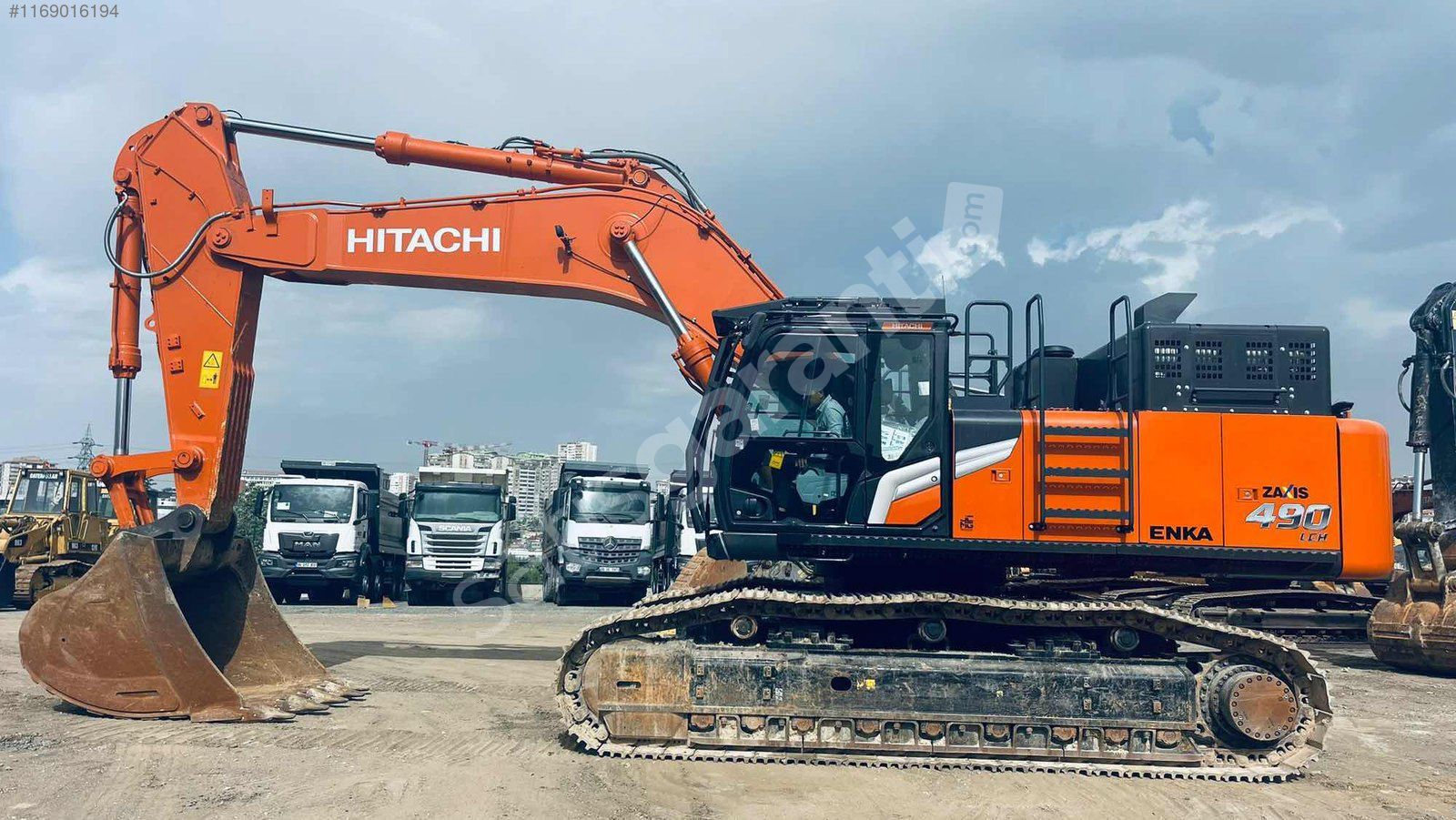 DUMANLAR***2023 HİTACHİ 490 LCH-7 EKSKAVATÖR. 1.450 SAATTE,