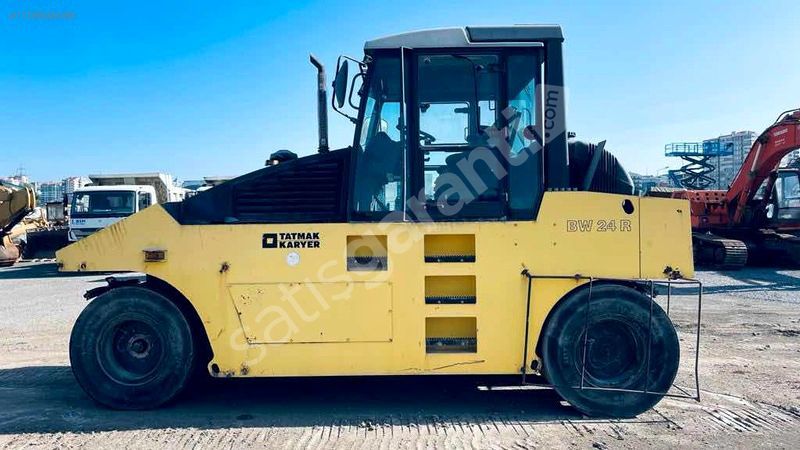 DUMANLAR***2008 BOMAG 24 R VABIL,ASFALT SİLİNDİRİ, 2.800 SAAT