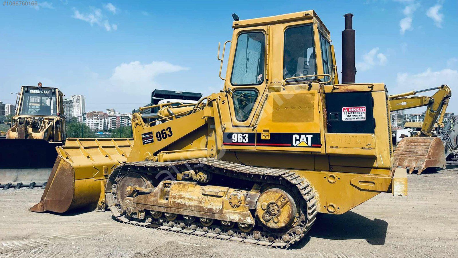 ***DUMANLAR***1985 CAT 963 YÜKLEYİCİ LODER, İŞE HAZIR