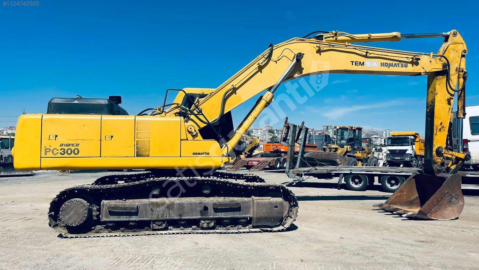 ***DUMANLAR***2002 KOMATSU 300 EKSKAVATÖR, İŞE HAZIR