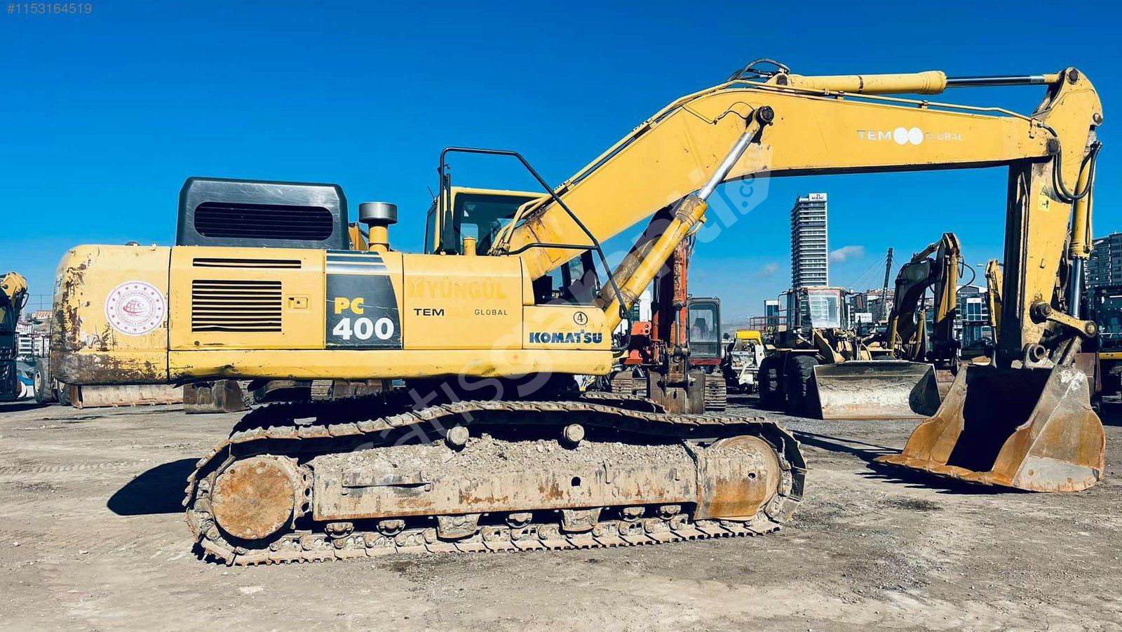 DUMANLAR***2011 KOMATSU PC 400 EKSKAVATÖR