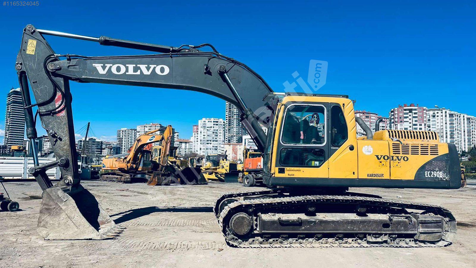 DUMANLAR***2005 VOLVO 290 EKSKAVATÖR, İŞE HAZIR