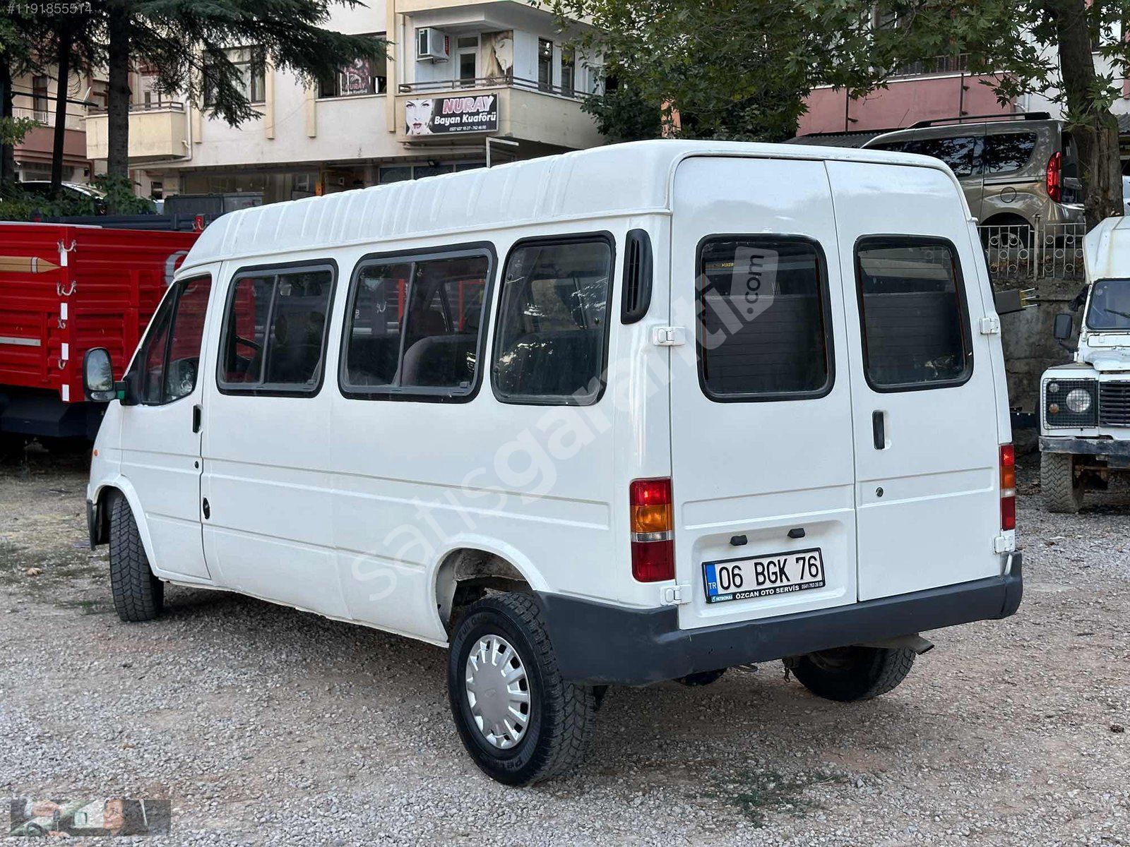 ERTAÇ OTOMOTİVDEN 1998 MODEL FORD TRANSİT 190V CAMLI KOLTUKLU