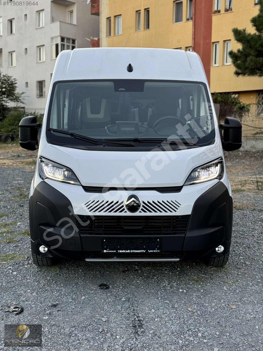 2024 CİTROEN JUMPER 16+1 OKUL 180 BG KARAVAN PAKET LED FAR
