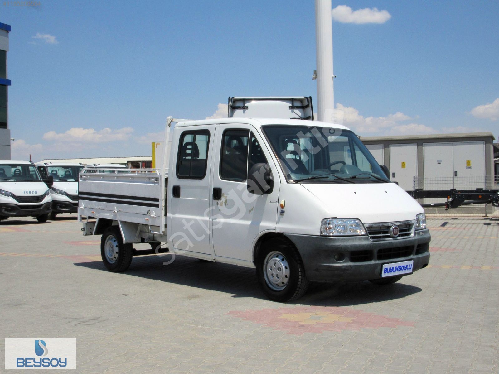 BÜYÜKSOYLU BEYSOY'DAN 2004 DUCATO 2.8 JTD ÇİFT KABİN 127 Hp