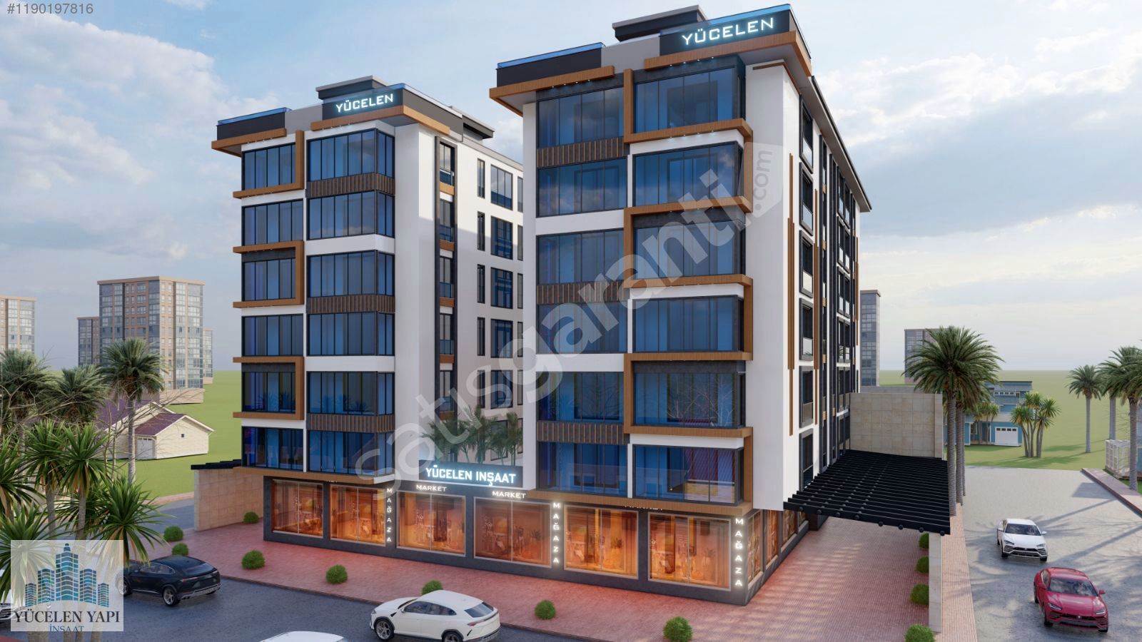 YÜCELEN İKİZ EVLERDEN 2+1 LÜKS DAİRE