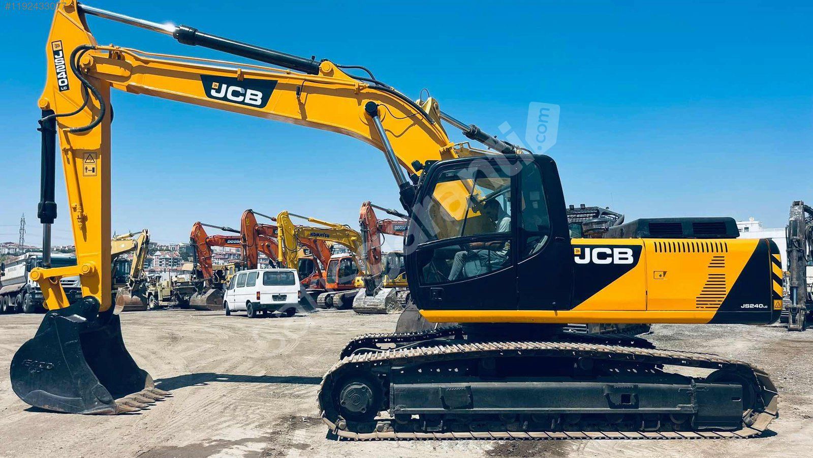 DUMANLAR*** 2000 MODEL JCB 240 EKSKAVATÖR, FULL YAPILI