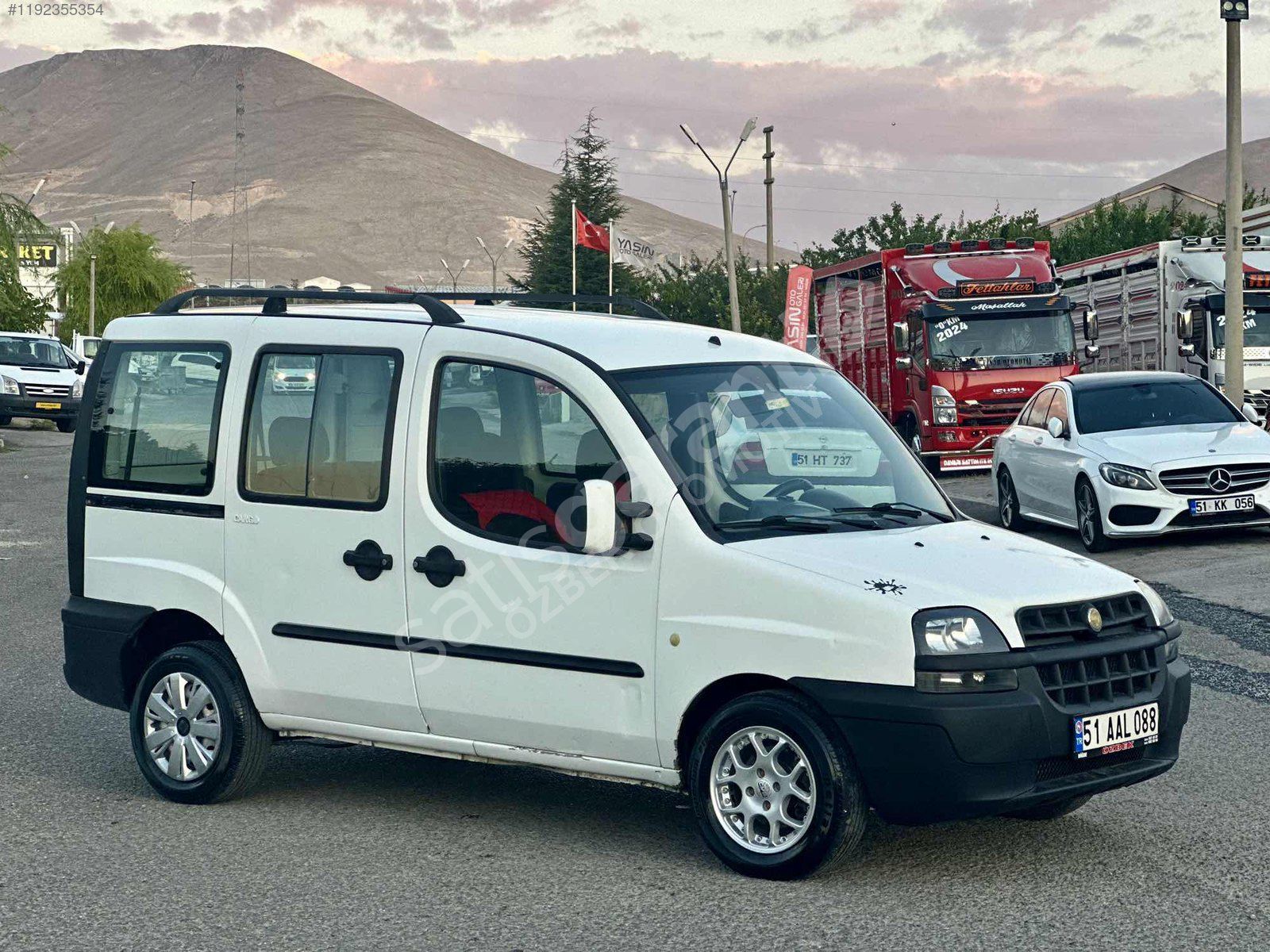 2004 FİAT DOBLO 1.9 JTD TURBO KLİMALI KARTA 5TAKSİT FARKSIZ