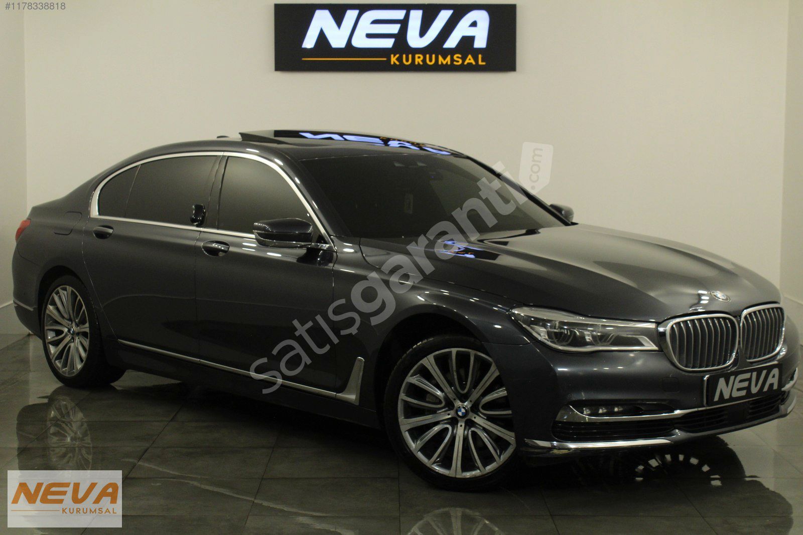 2017 BMW 7.25 LD PURE EXCELLENCE-HATASIZ-BOYASIZ-TRAMERSİZ-FULL-