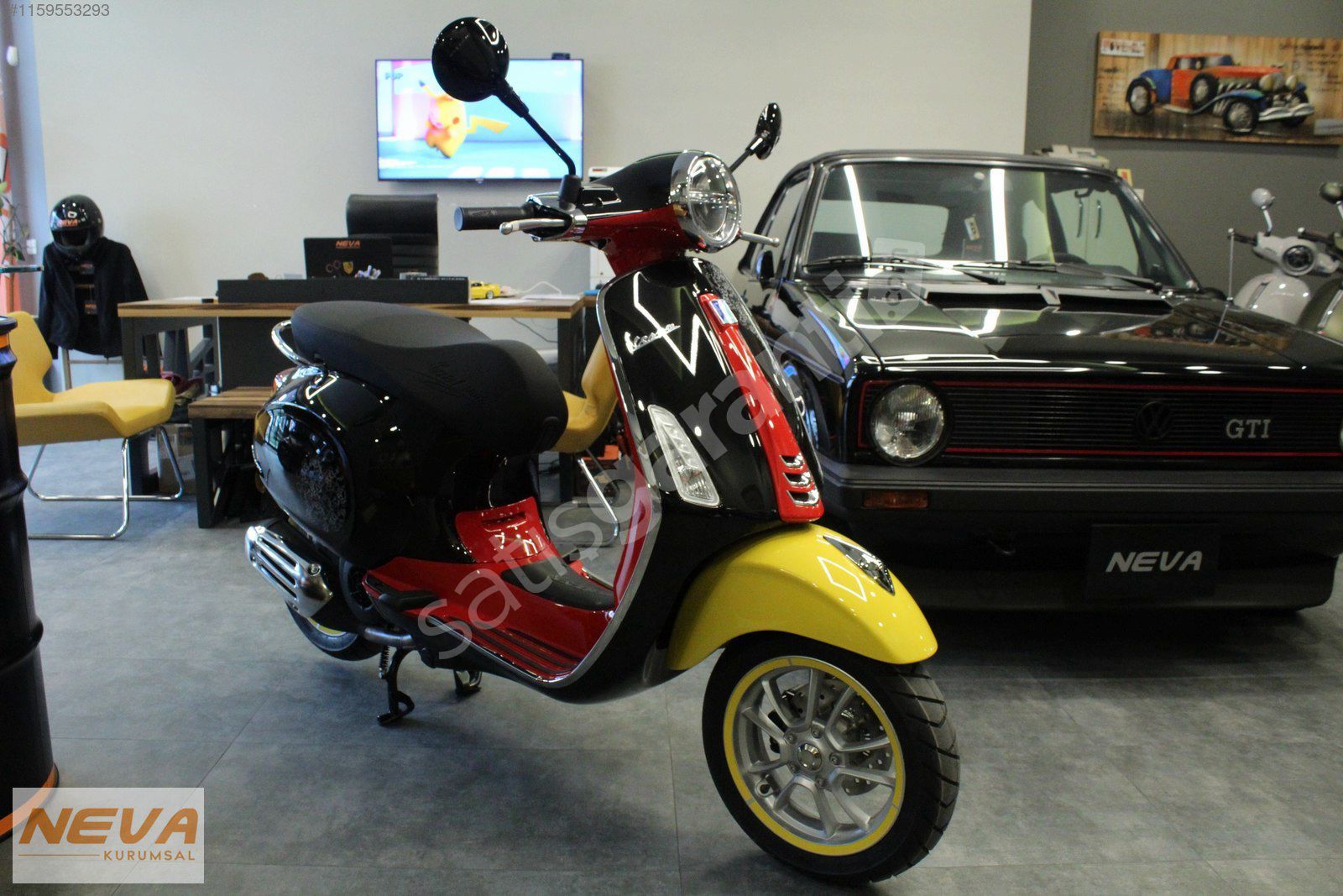2023 VESPA PRİMAVERA 150 ABS -MİCKEY MOUSE-HATASIZ-