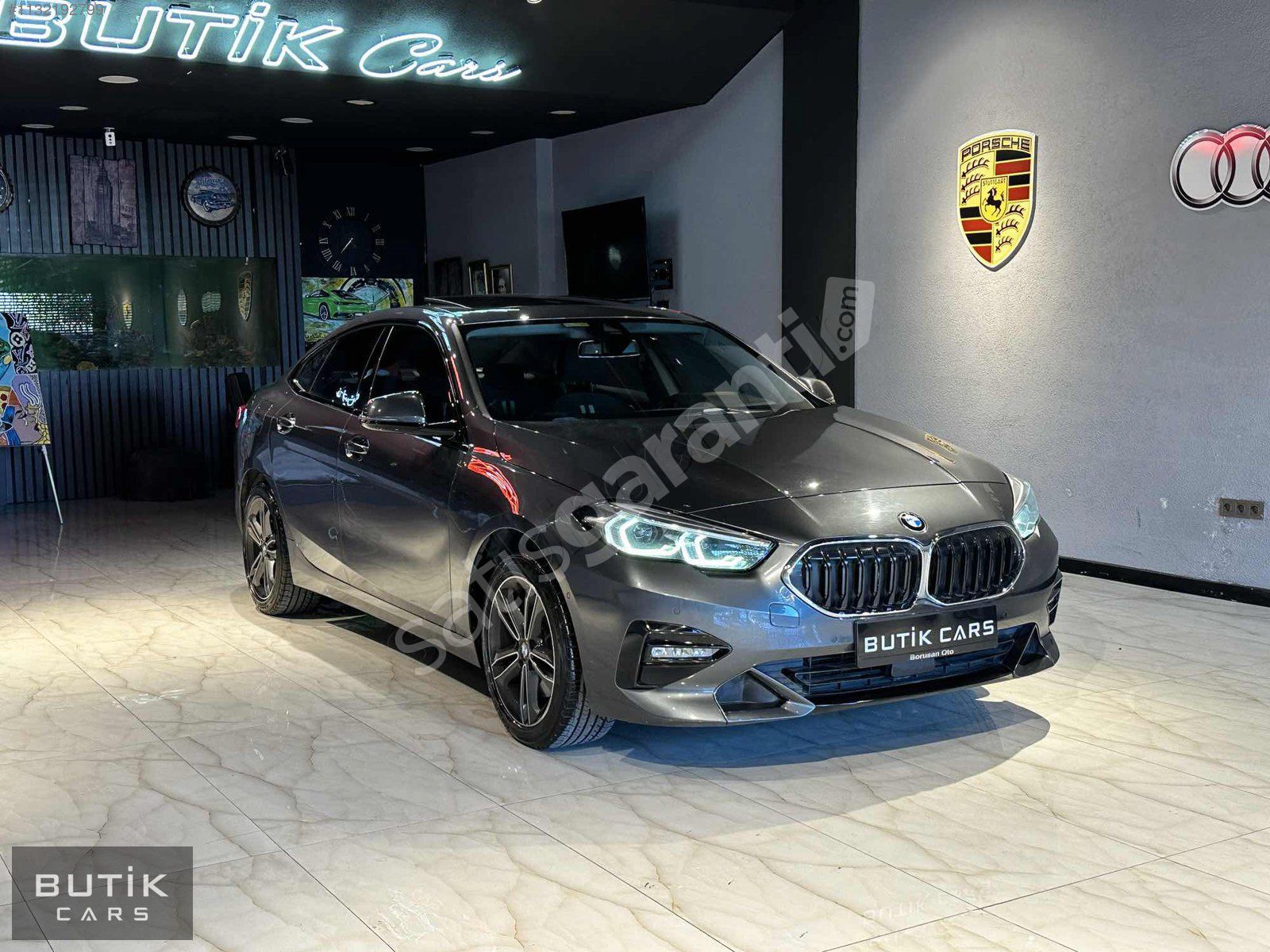 BUTİK CARS-2020 BMW 2.16d GRANDCOUPE SPORTLİNE-BOYASIZ-100.000Km