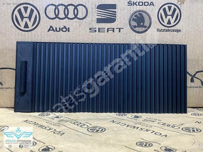 GOLF 6 ORTA KONSOL SÜRGÜLÜ GÖZÜ KAPAK KAPAĞI SİYAH