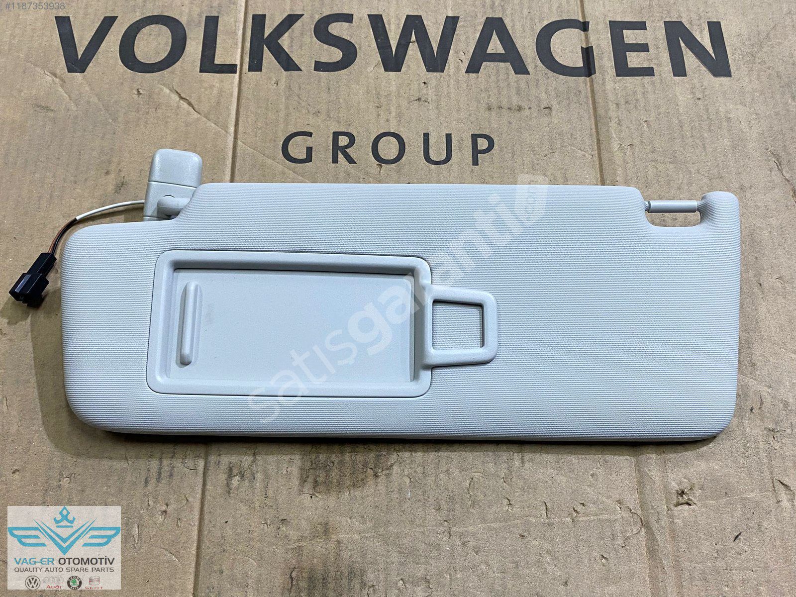 SKODA RAPİD 2013-2016 ÖN SOL GÜNEŞLİK GUNESLIK KOMPLE AYNALI GR