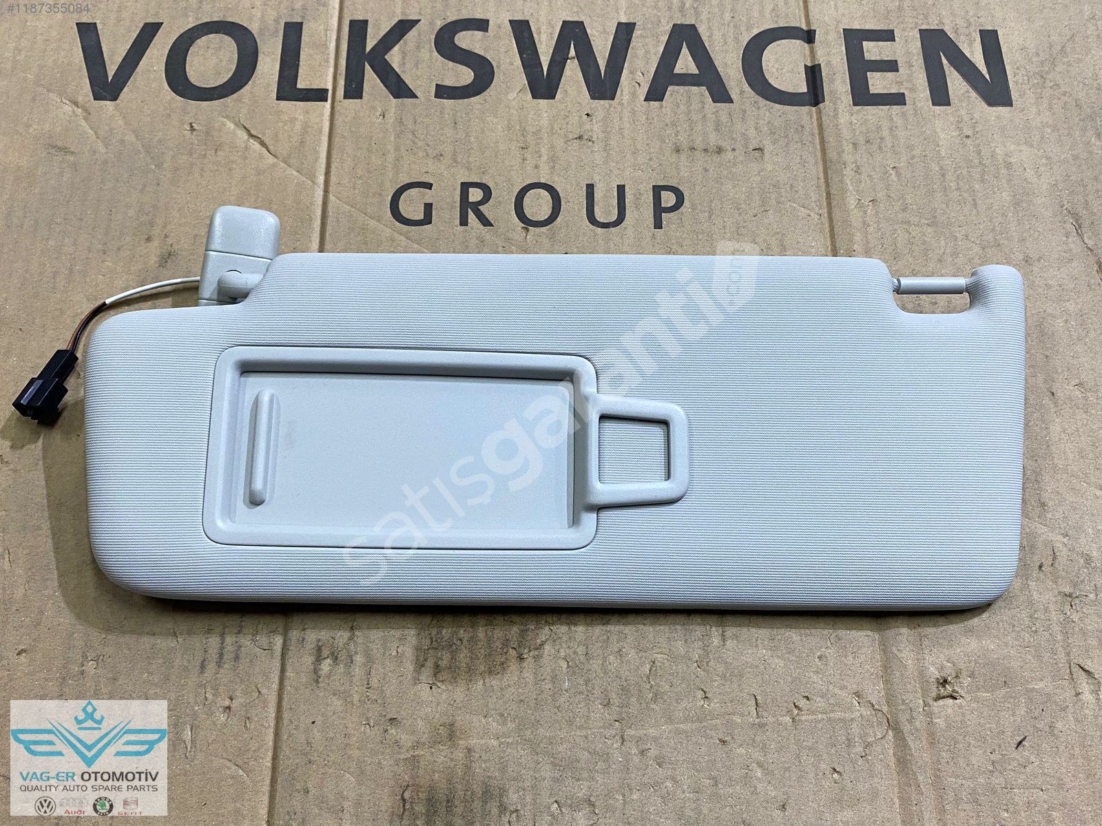 SKODA SUPERB 2019-2025 ÖN SOL GÜNEŞLİK GUNESLIK KOMPLE AYNAL GR