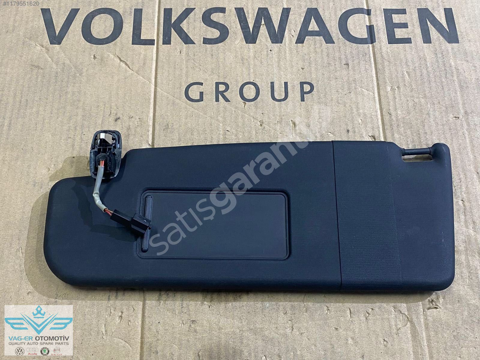 VW POLO 2015-2017 ÖN SOL GÜNEŞLİK GUNESLIK KOMPLE SYH 6R0857551A