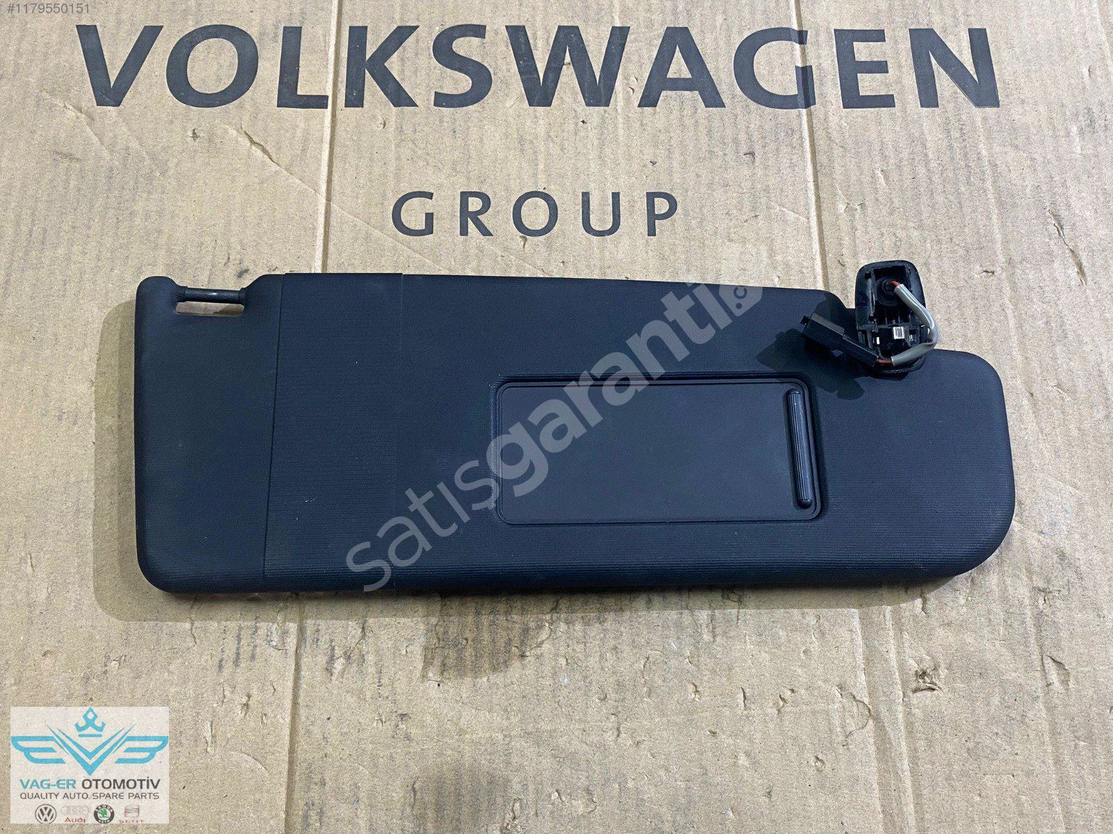 VW POLO 2010-2014 ÖN SAĞ GÜNEŞLİK GUNESLIK KOMPLE SYH 6R0857552A