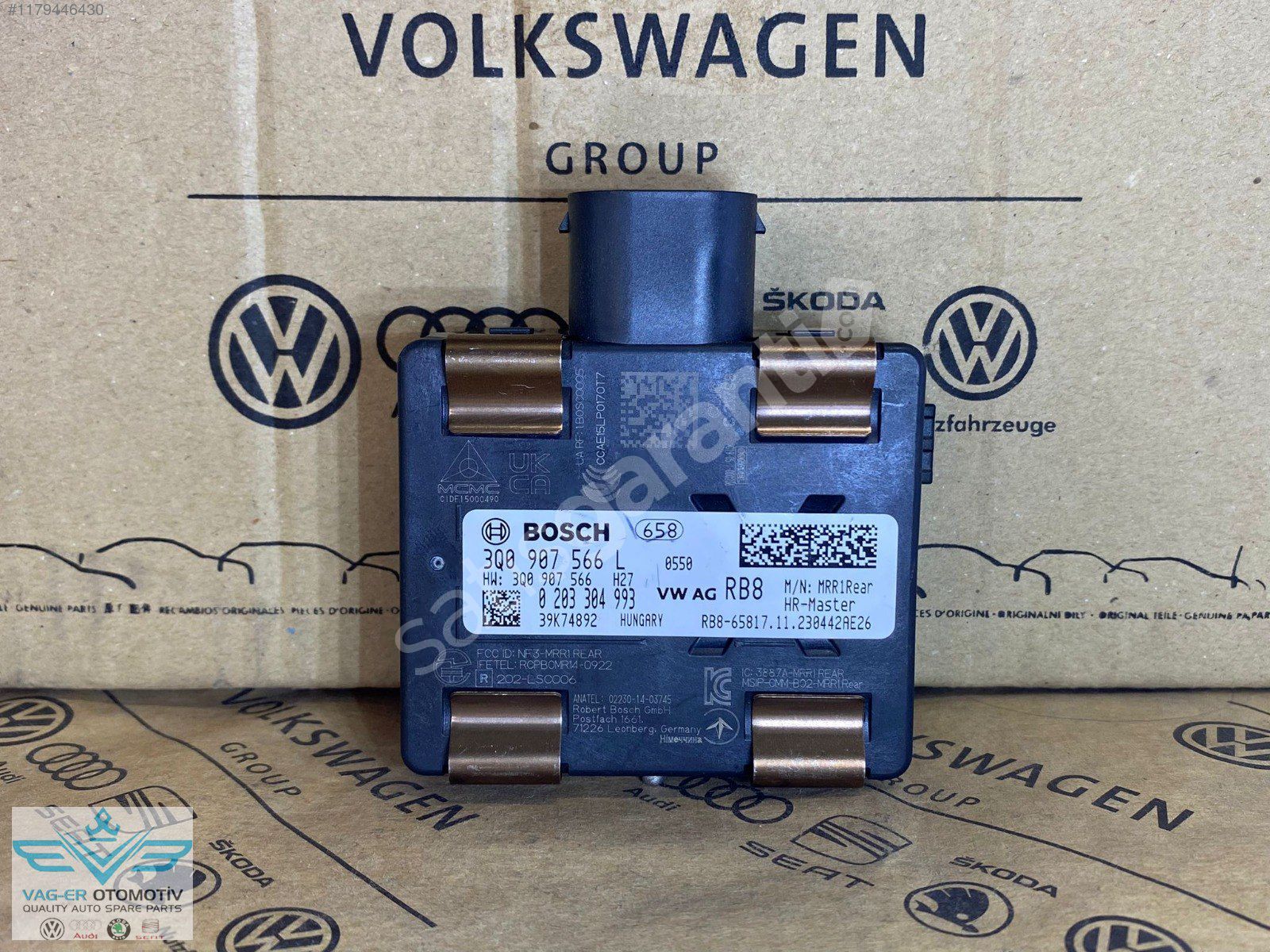 VW POLO ACC RADAR SENSÖRÜ BEYNİ BEYİN MODÜLÜ 3Q0907566L SIFIR