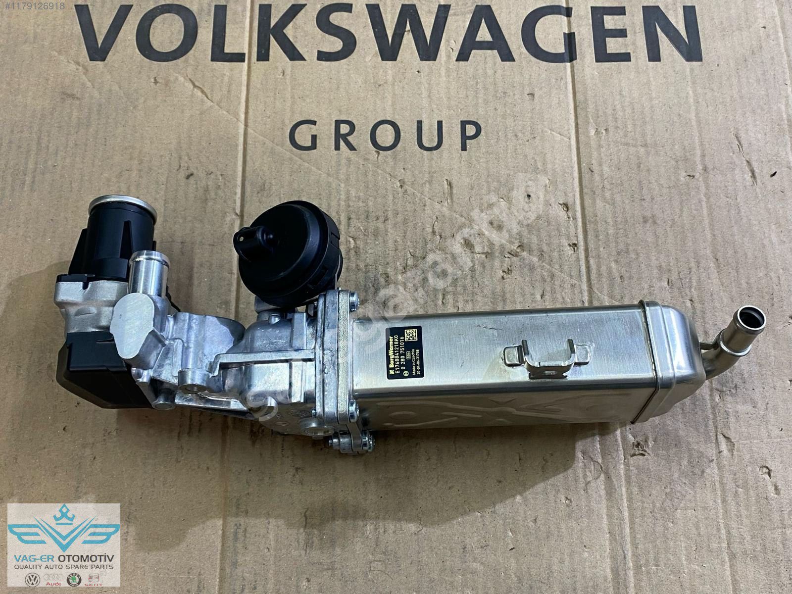 AUDİ A3 2.0 TDI 2009-2013 EGR VALFİ SOĞUTUCULU ORİJİNAL SIFIR