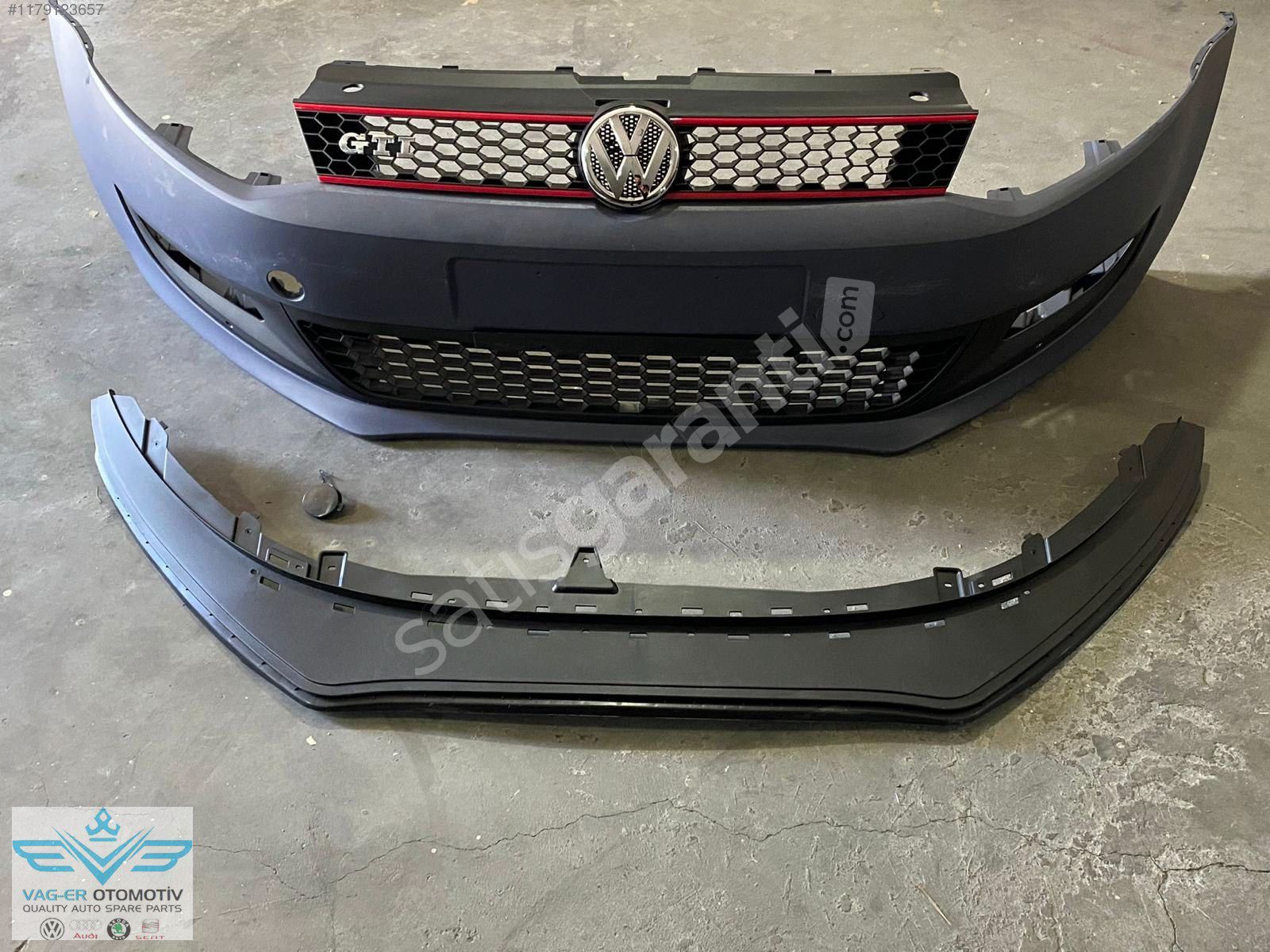 VW POLO 2010 6R ÖN TAMPON ÖN PANJUR ÖN SPOYLER KOMPLE SET GTİ