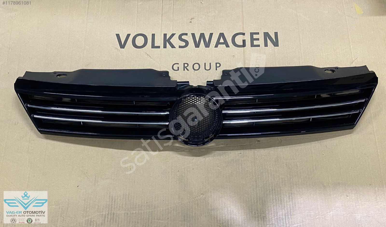JETTA 2012 MODEL ORTA ÖN PANJUR KROMU IZGARASI KOMPLE 5C6853651A