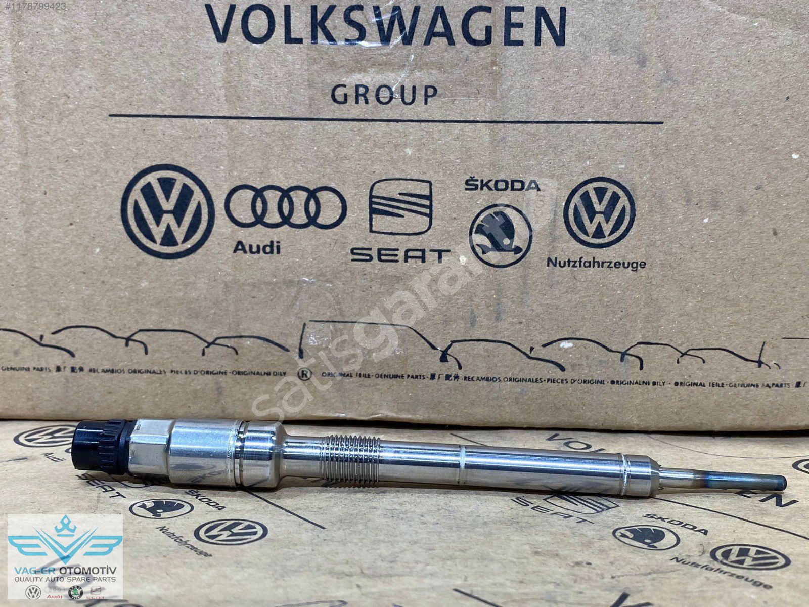 SKODA FABİA KODİAQ KIZDIRMA ISITMA BUJİSİ 3.GÖZ 04L905061C OEM