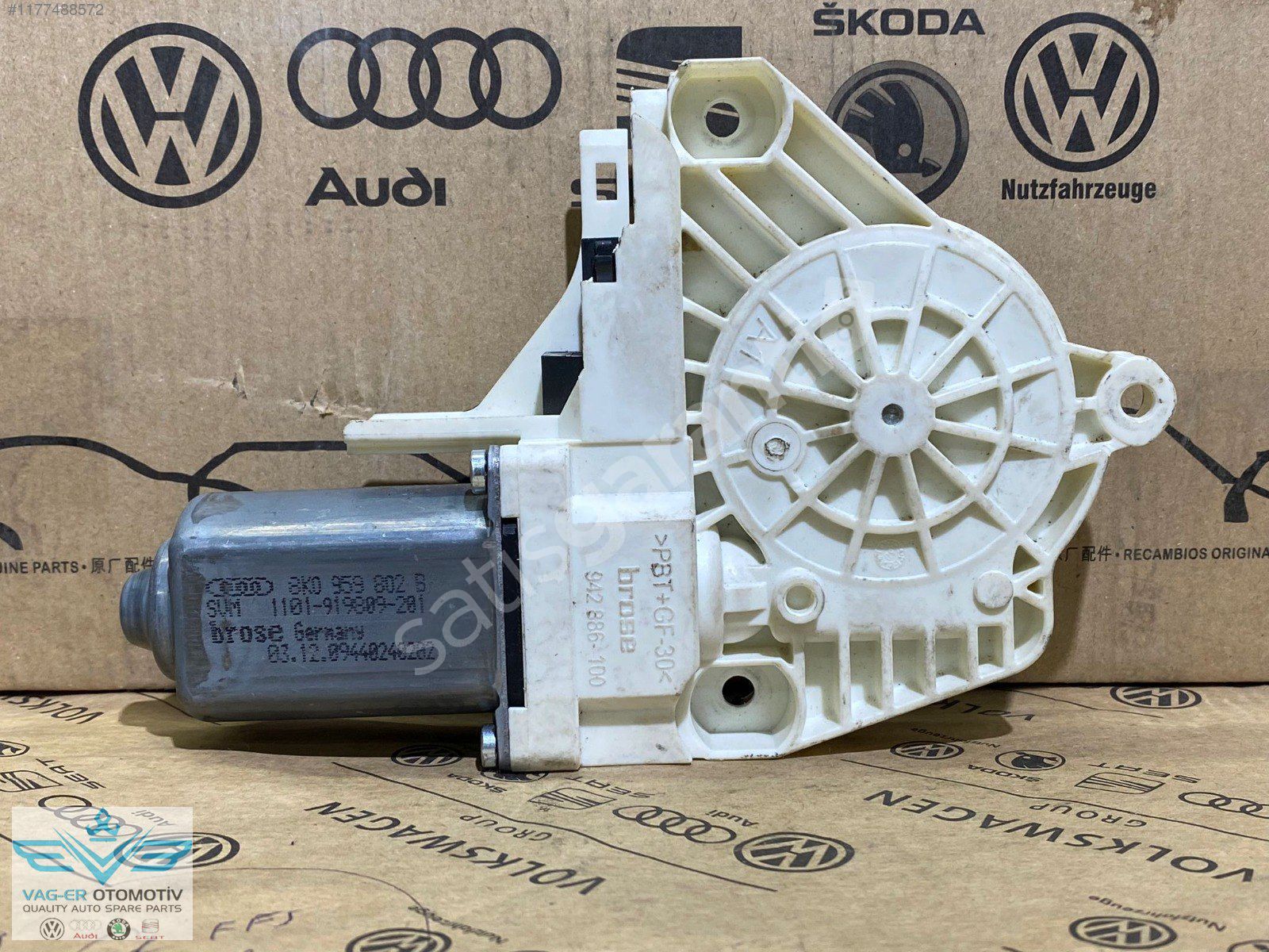 A7 2011-2018 ÖN SAĞ CAM KALDIRMA İNDİRME MOTORU MOTOR 8K0959802B