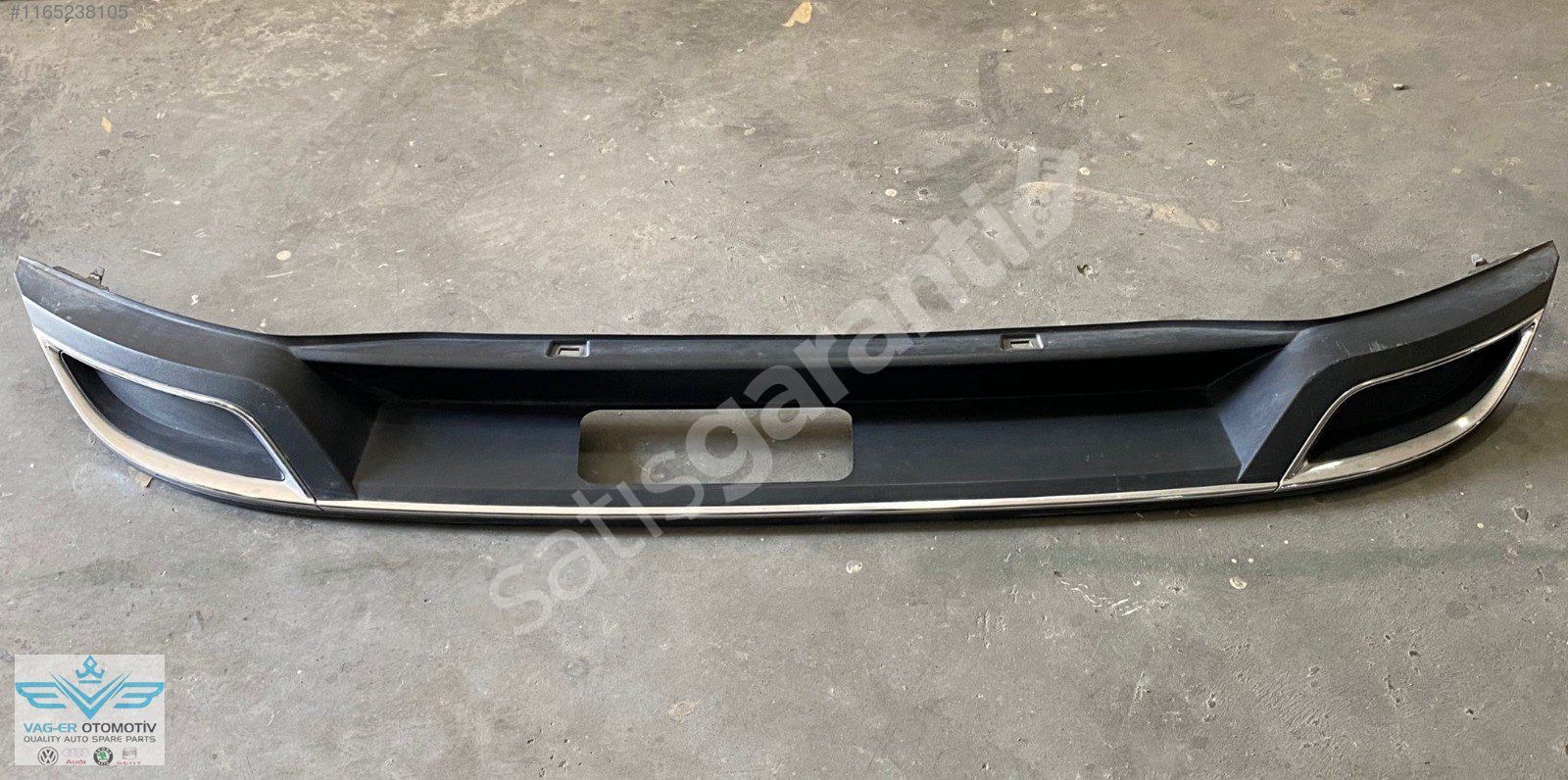 VW GOLF 7.5 ARKA TAMPON SPOYLER FULL KROM 5G6807568S HATASIZ